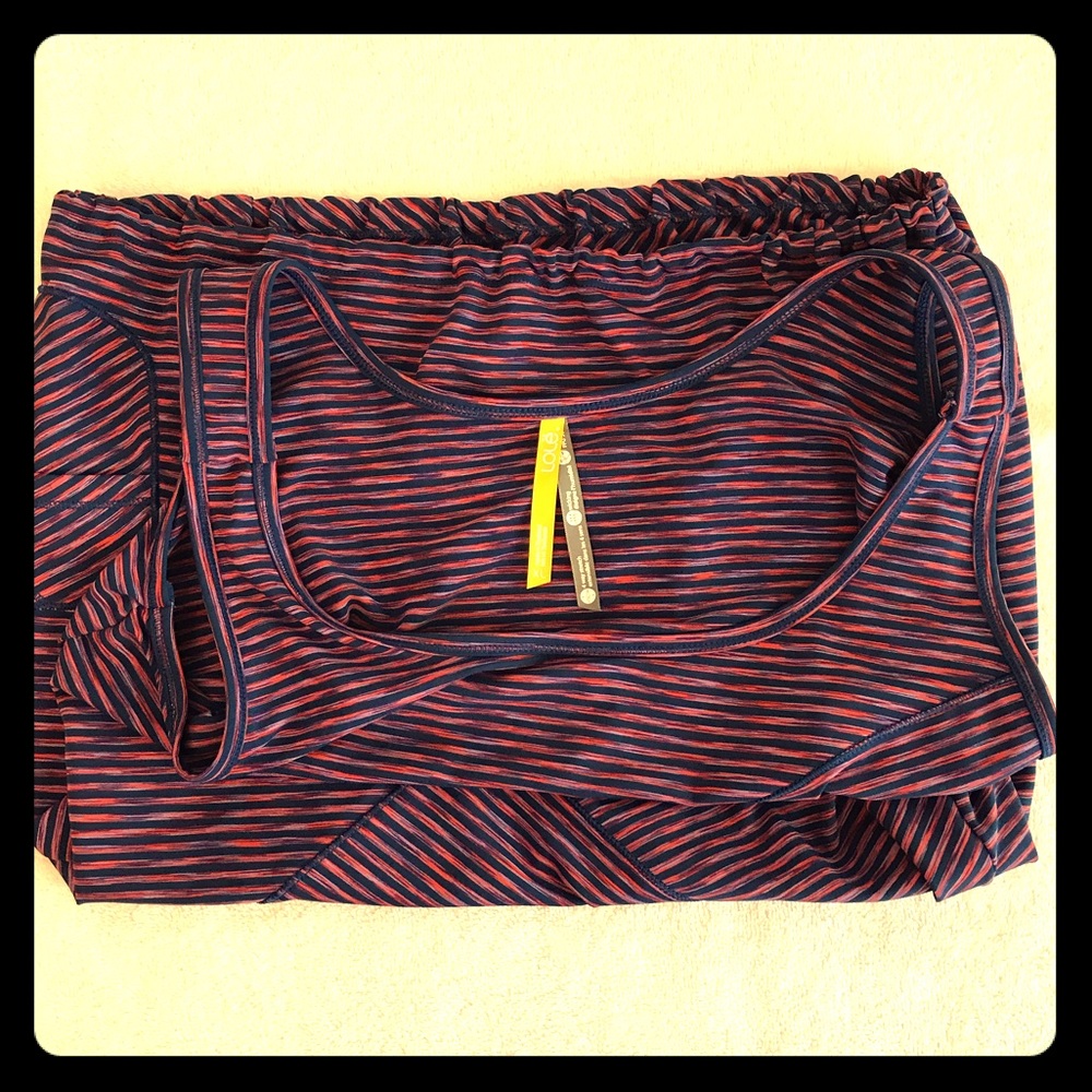 Lole Striped Athletic Tank
